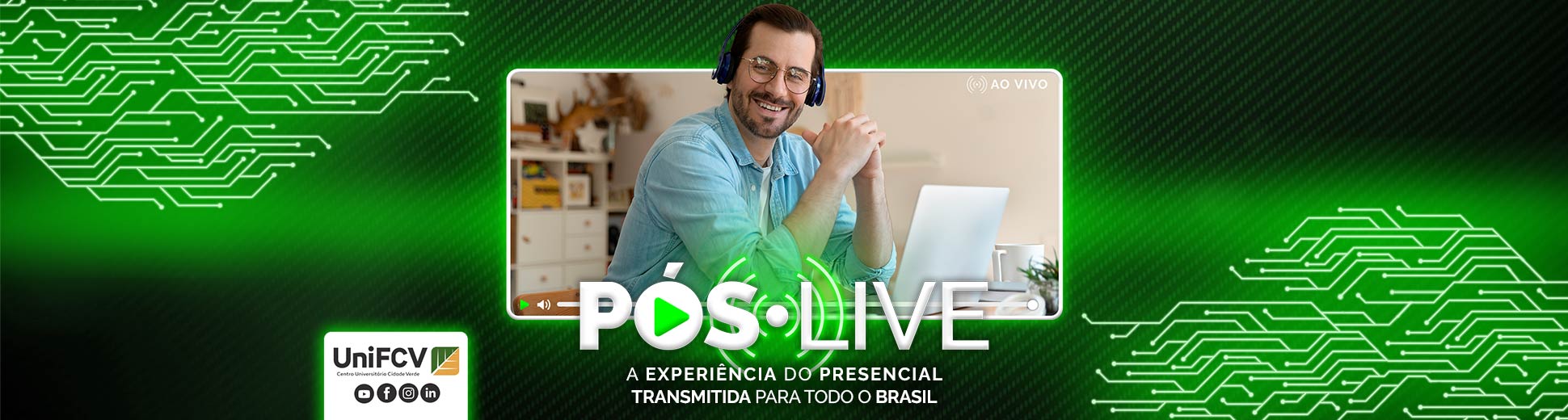 Banner Pós live